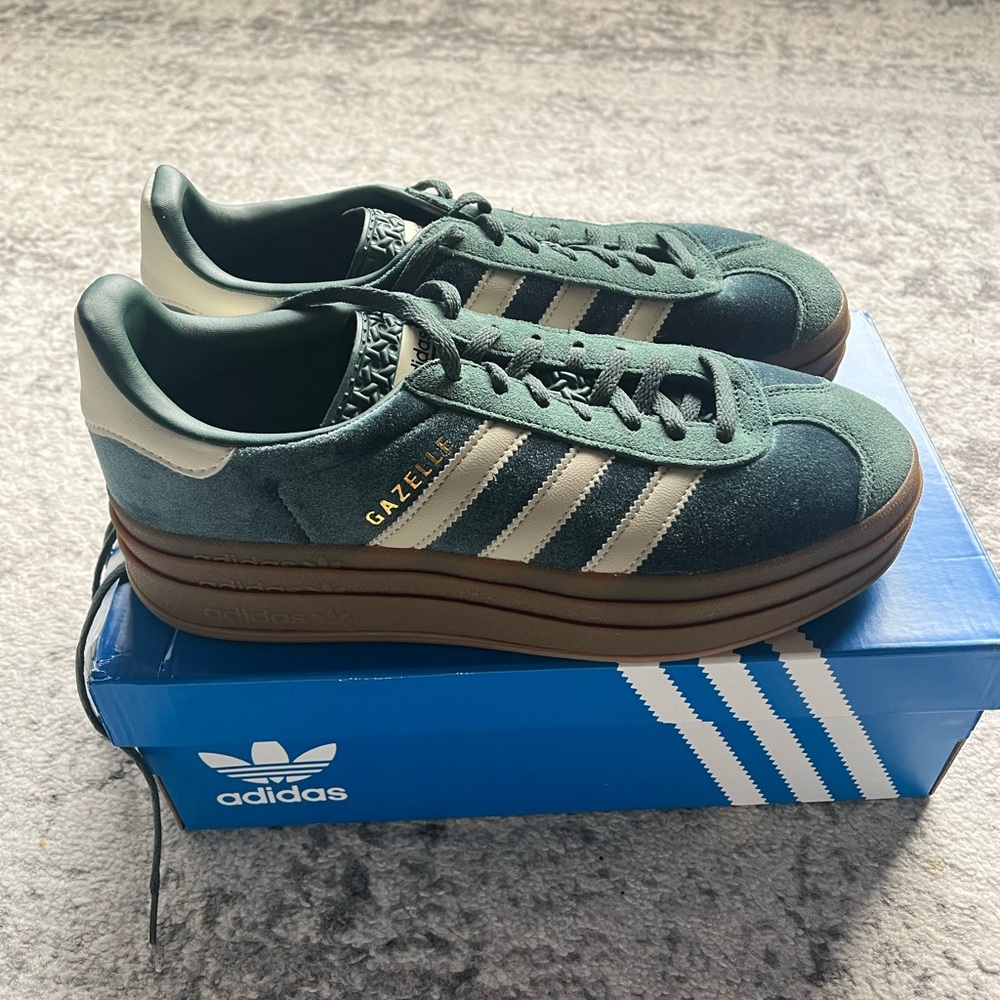 Adidas Gazelle Dark Green Sneakers